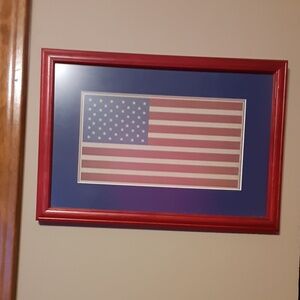 Framed Flag Art